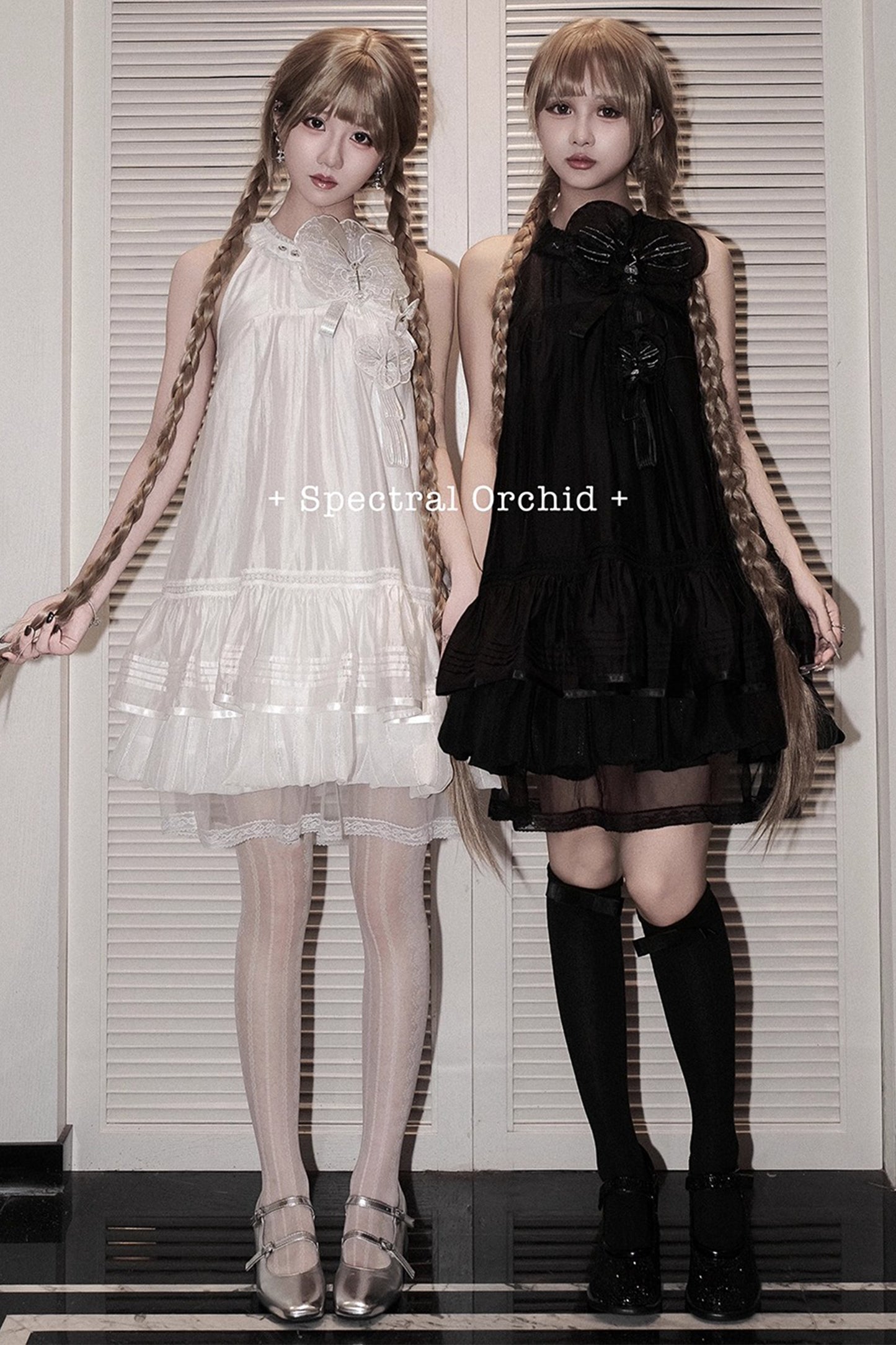 【受注予約~9/2】Spectral Orchid ワンピース(タイプ1)【魔女販售】