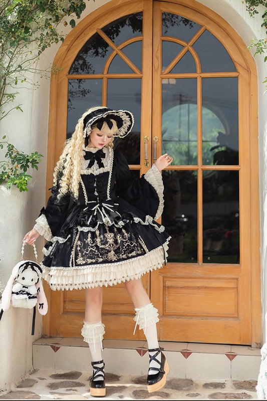 【受注予約~8/27】Candle Doll ワンピース【Bramble Rose】