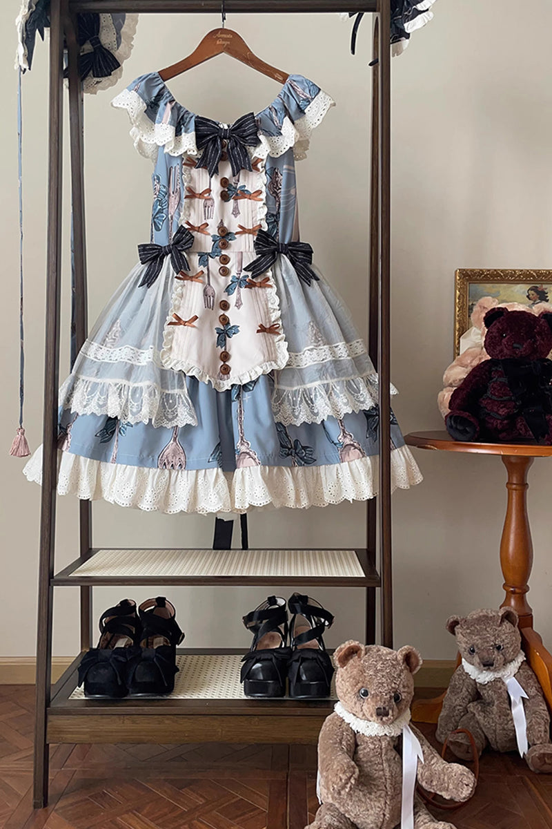 【受注予約~8/28】Witch's Dinner ワンピース・ジャンパースカート【Milu Forest】