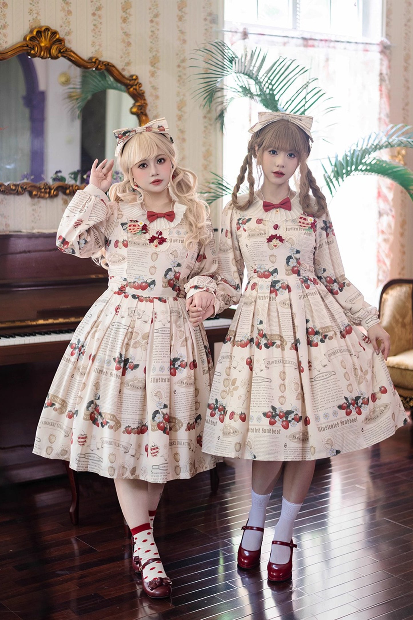 【受注予約~9/17】Grass art collection ワンピース【Miss Cube】