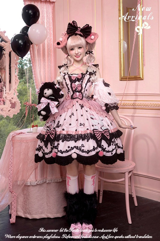 【受注予約~9/8】Chinese Dog ワンピース【花与珍珠匣】