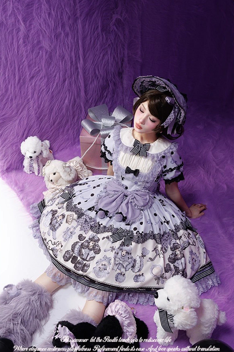 【受注予約~9/8】Chinese Dog ワンピース【花与珍珠匣】