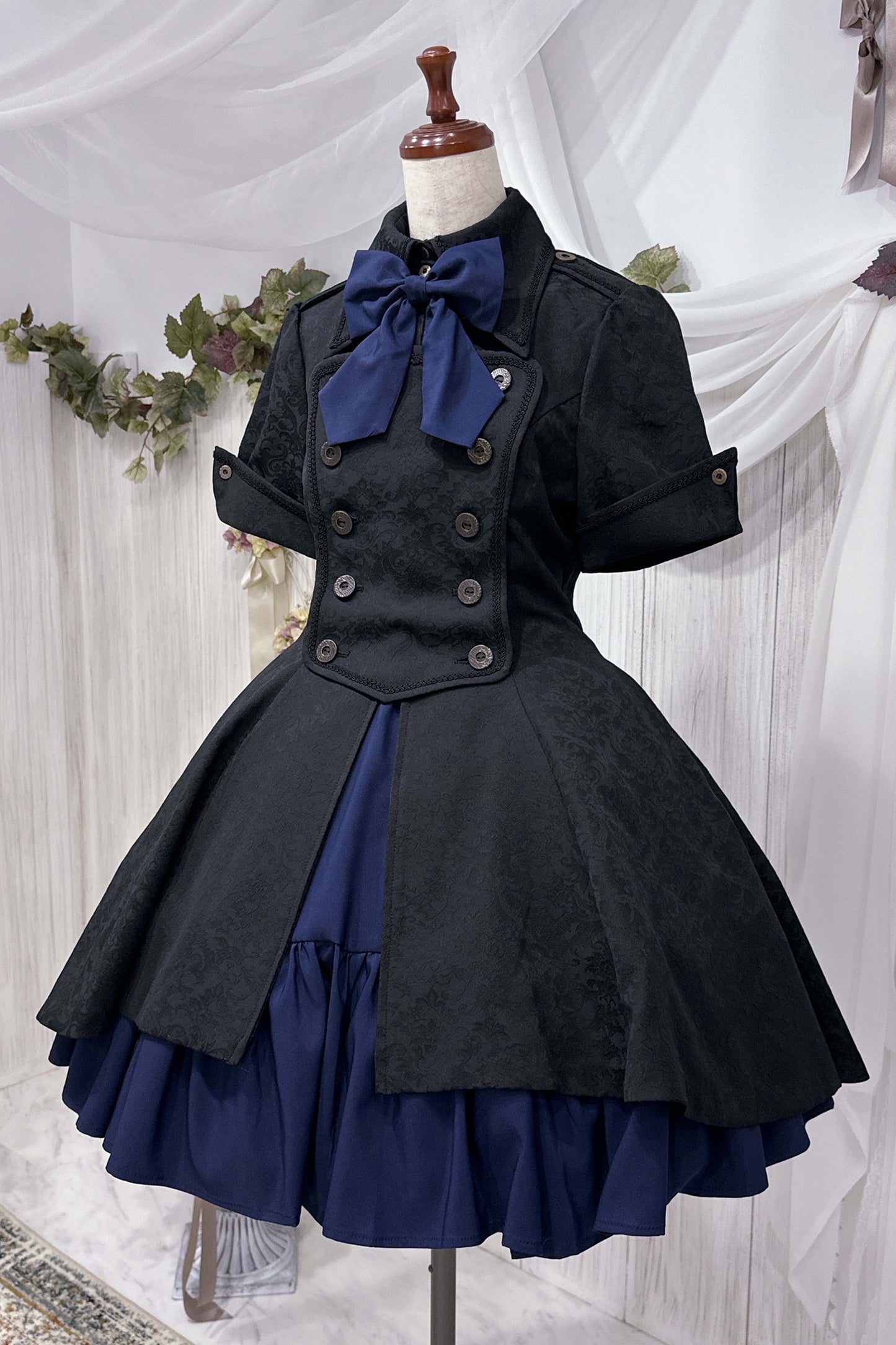 メイファス スカート付きワンピース(ジャガード)【Atelier BOZ】