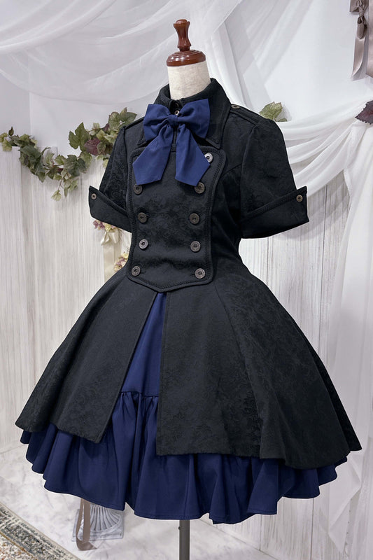 メイファス スカート付きワンピース(ジャガード)【Atelier BOZ】