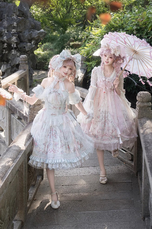 【受注予約~3/18】Carousel Bloom ワンピース【Dream Lolita】