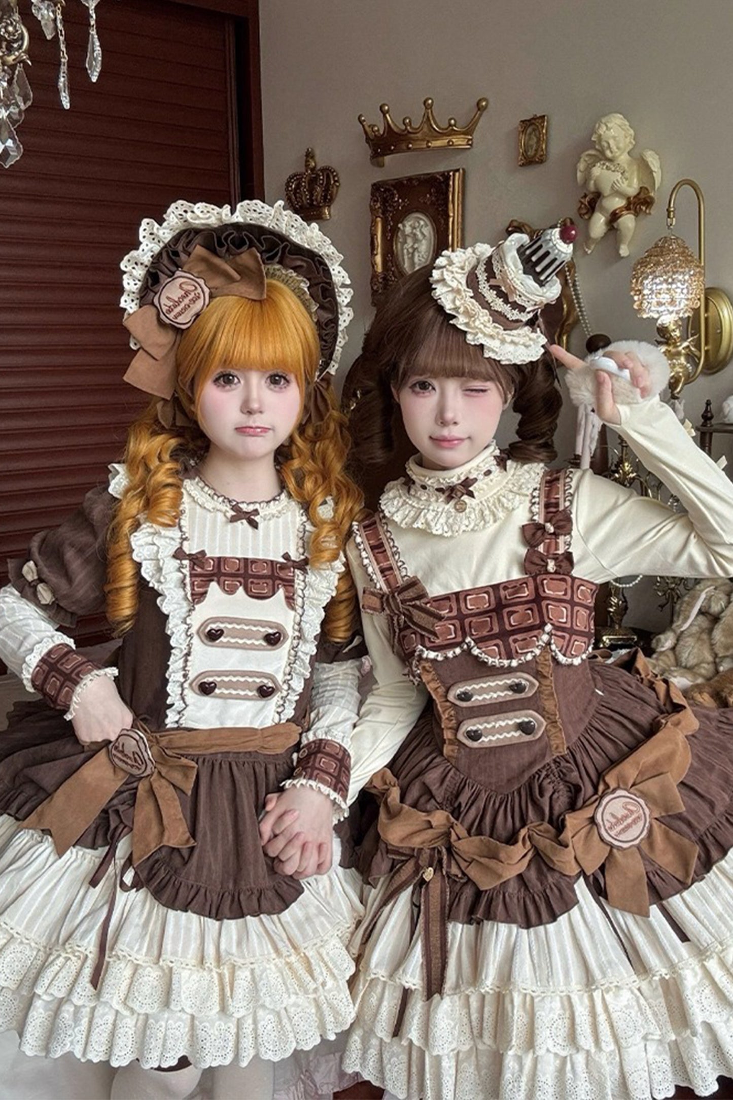 [Pre-orders until October 9th] Hazelnut Cocoa Dress/Jumper Skirt [Doujingo]