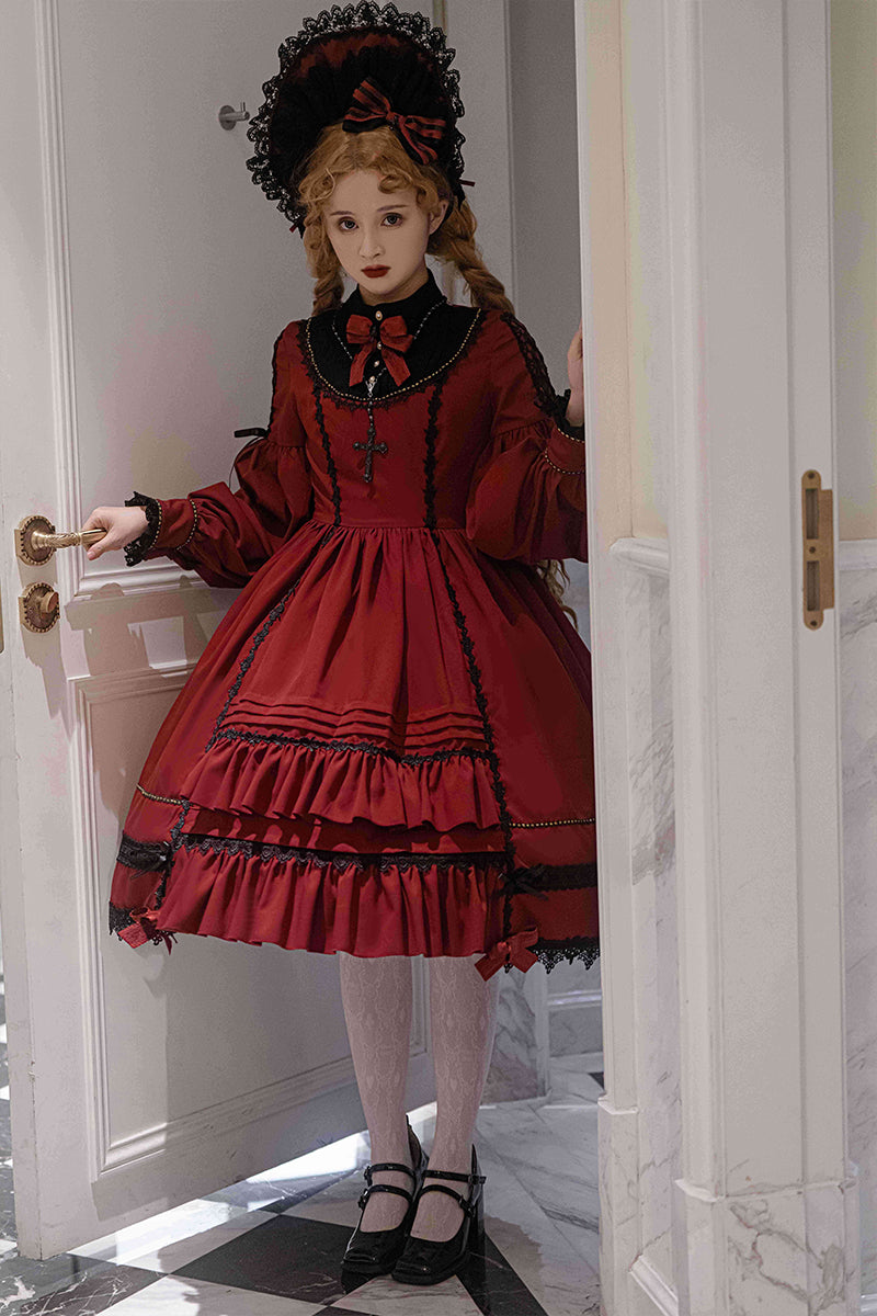 【受注予約~10/16】Dolls Night ワンピース【Flower Banquet】