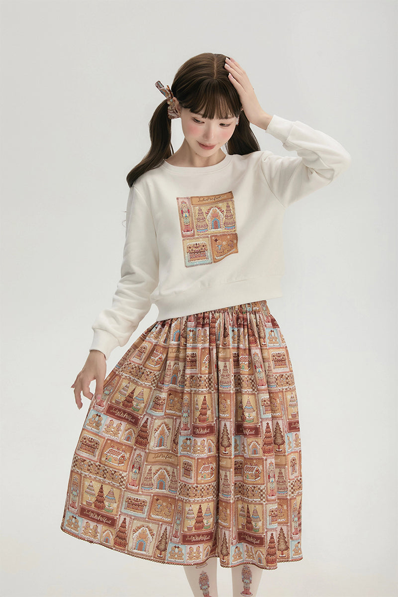 【受注予約~11/6】Gingerbread Kingdom ワンピース・トレーナー【JulieParfait】