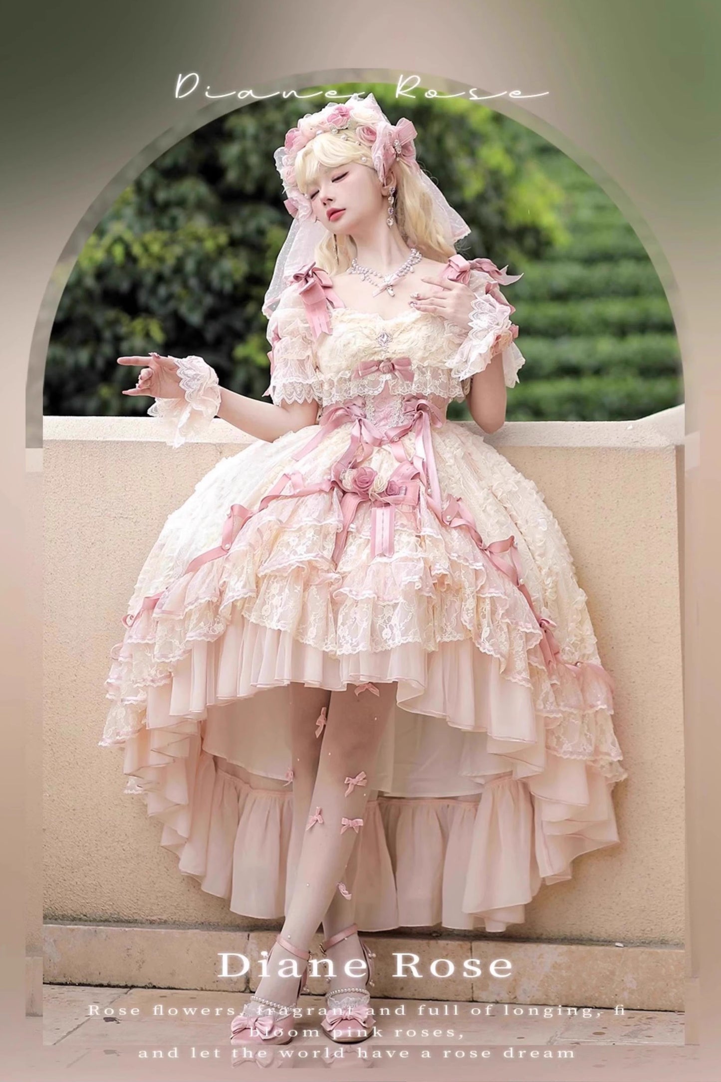 【受注予約~11/20】Diane Rose ワンピース【咩耶】