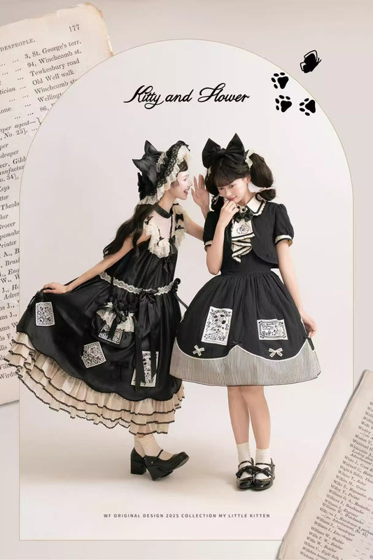 【受注予約~12/3】My Sweet Cat ワンピース【WF】