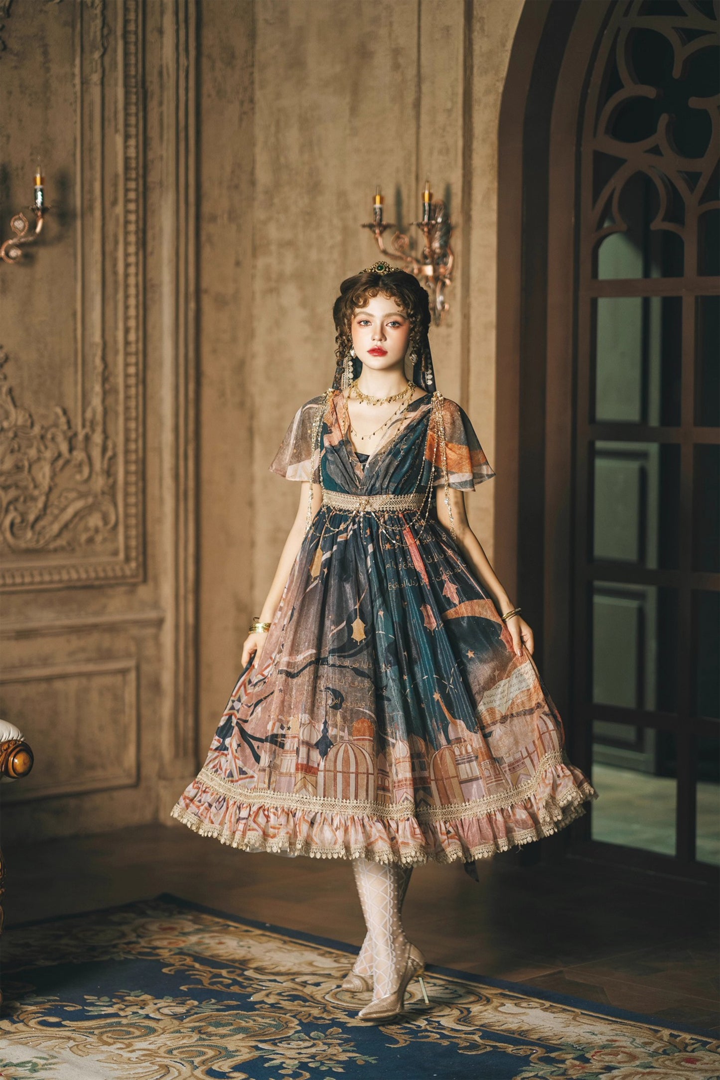 【受注予約~12/11】Stars ワンピース(タイプ1)【FaeriesDaffodil】