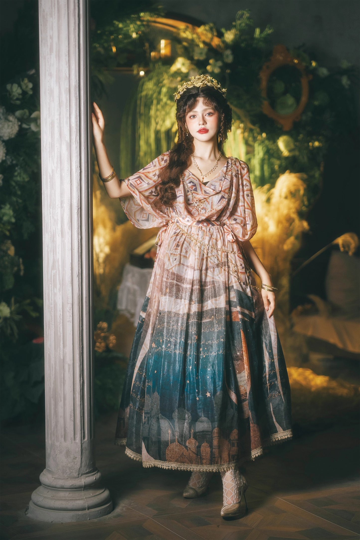 【受注予約~12/11】Stars ワンピース(タイプ2)【FaeriesDaffodil】