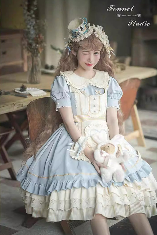 Alice's Manor ワンピース・ジャンパースカートセット【Fennel Studio】