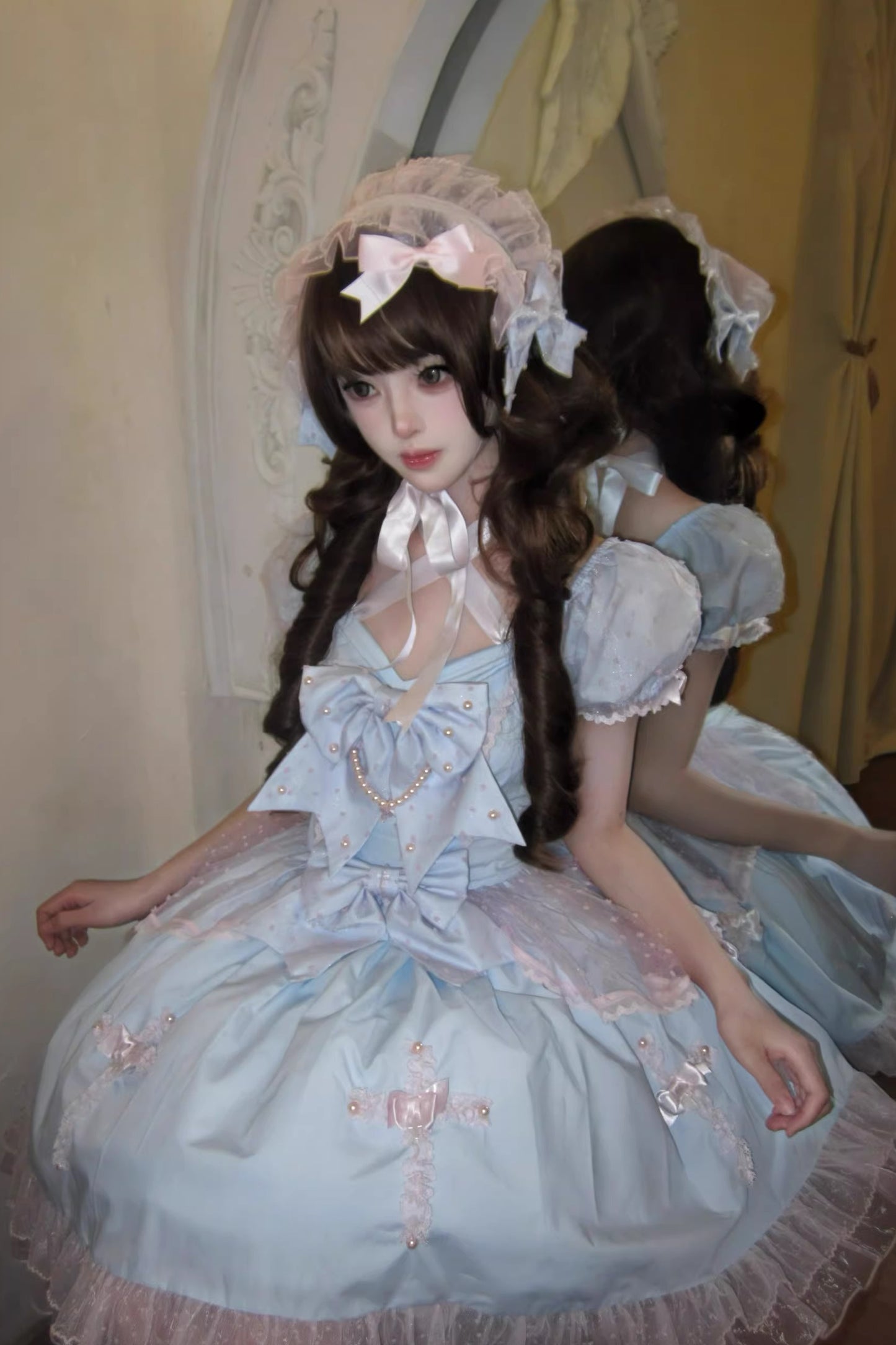 【受注予約~12/25】Sugar Cross ワンピース【Sugar Cookies】