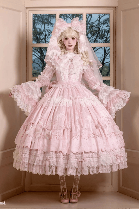 【受注予約~12/23】Race Doll ワンピース(タイプ1)【花与珍珠匣】