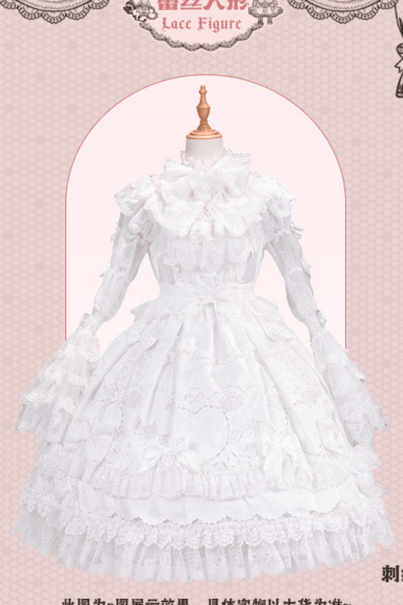 【受注予約~12/23】Race Doll ワンピース(タイプ2)【花与珍珠匣】