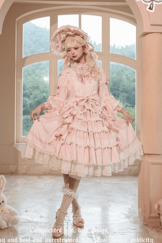 【受注予約~12/23】Race Doll ワンピース(タイプ4)【花与珍珠匣】