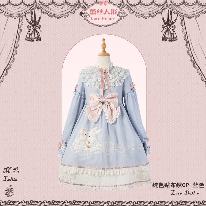 【受注予約~12/23】Race Doll ワンピース(タイプ5)【花与珍珠匣】