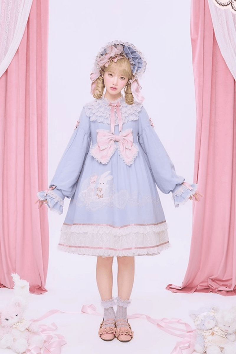 【受注予約~12/23】Race Doll ワンピース(タイプ5)【花与珍珠匣】