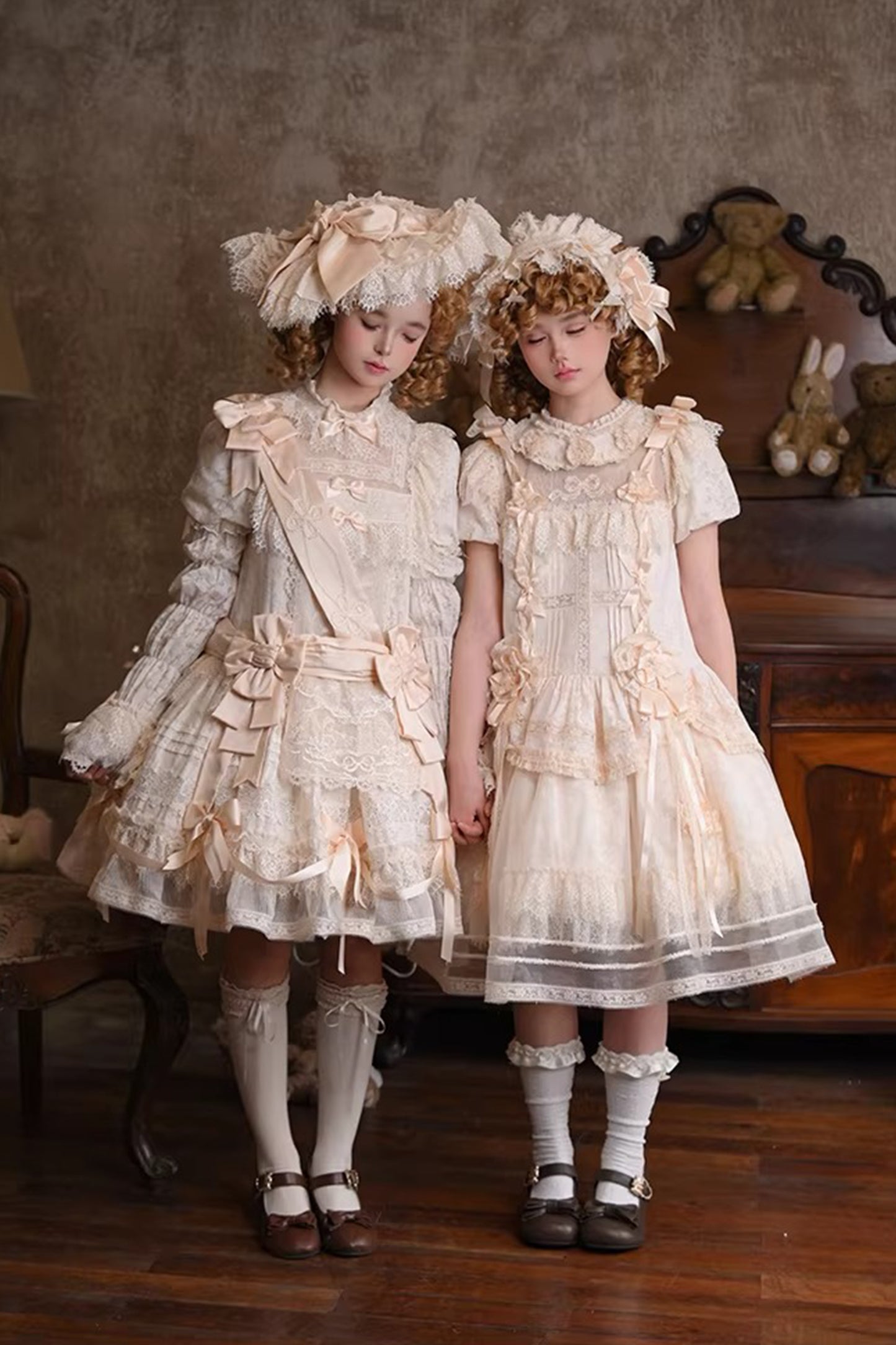 【受注予約~2/3】クロスドール ワンピース(タイプ1)【双生小熊】