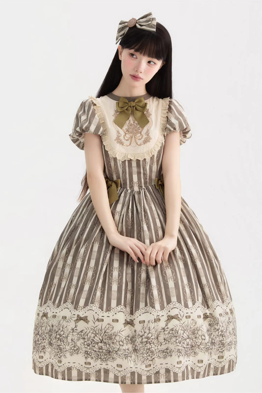 【受注予約~2/22】Flower Clock ワンピース【Dark Star Island】