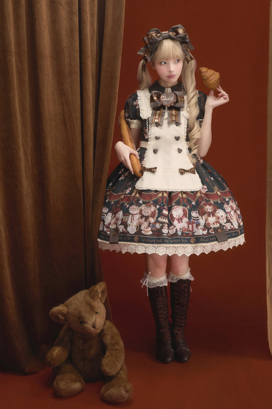 【受注予約~2/26】Partisan's Dinner ワンピース【Antique Doll】