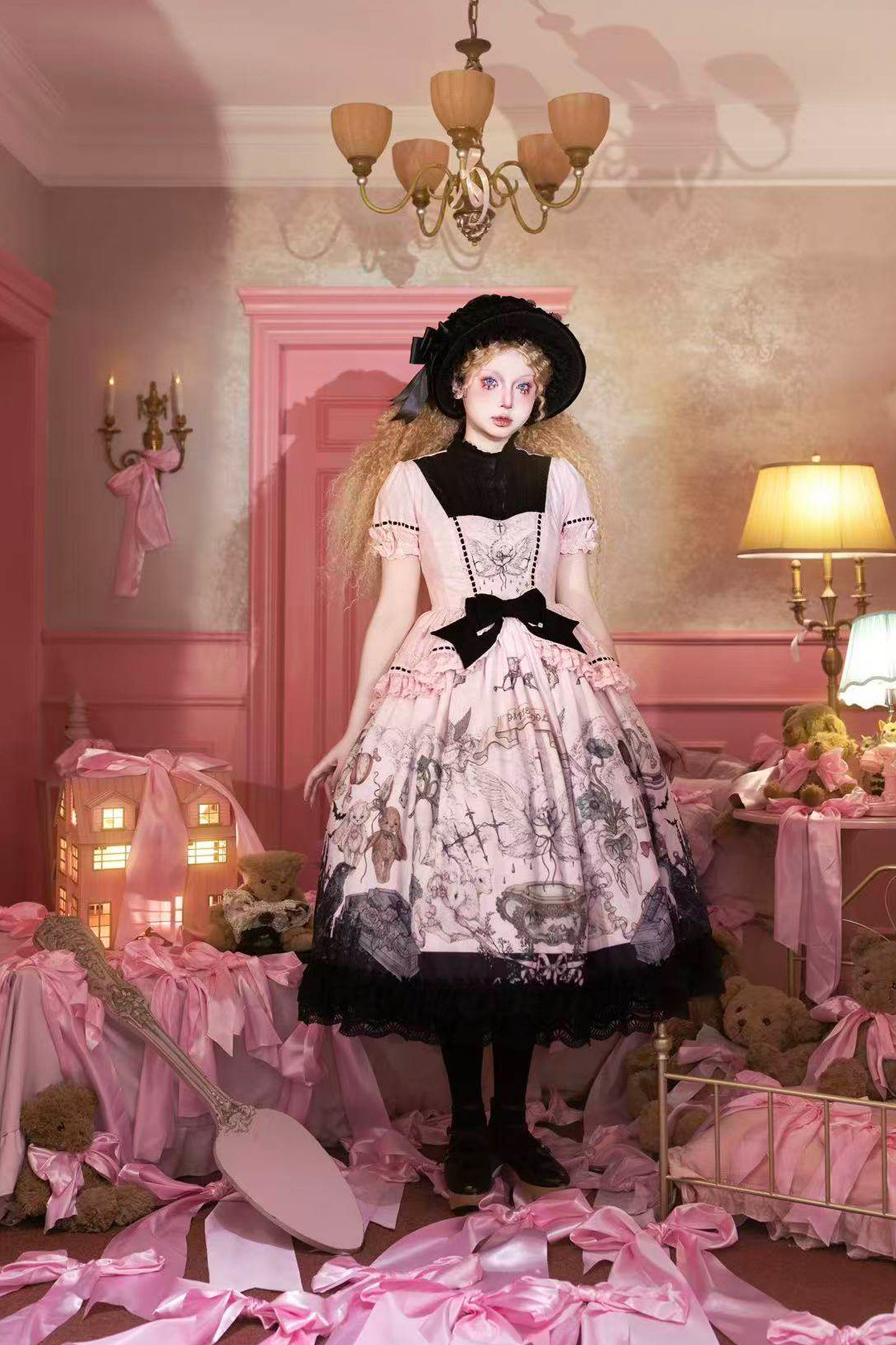 【受注予約~2/18】Symbiosis Doll ワンピース(タイプ2)【黒眼窩診療室】