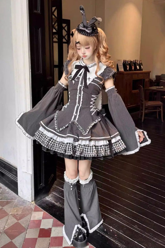 【受注予約~2/23】Berlin Testament ワンピース・付け袖【小欣】