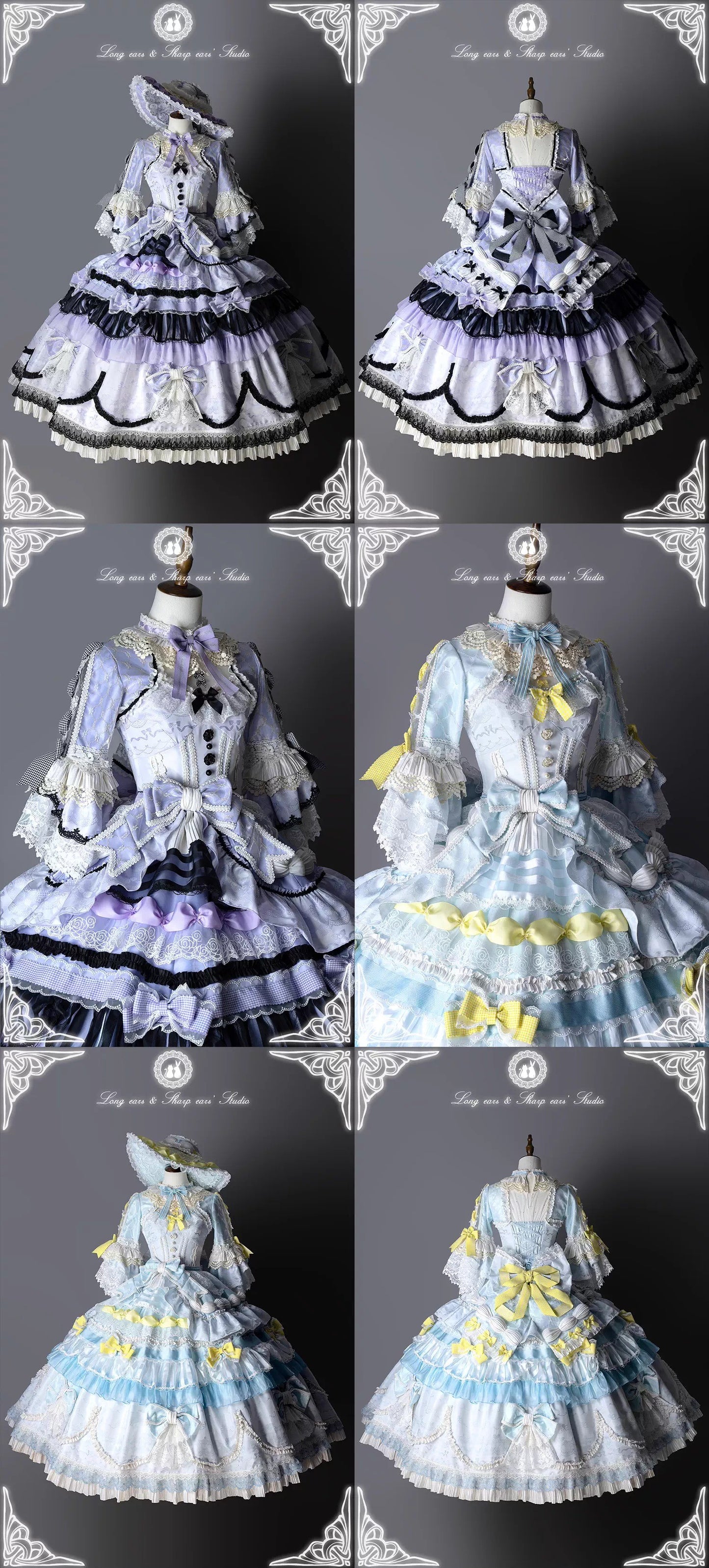 【受注予約~2/16】Wedding Cake フルセット【Long ears and Sharp ears】