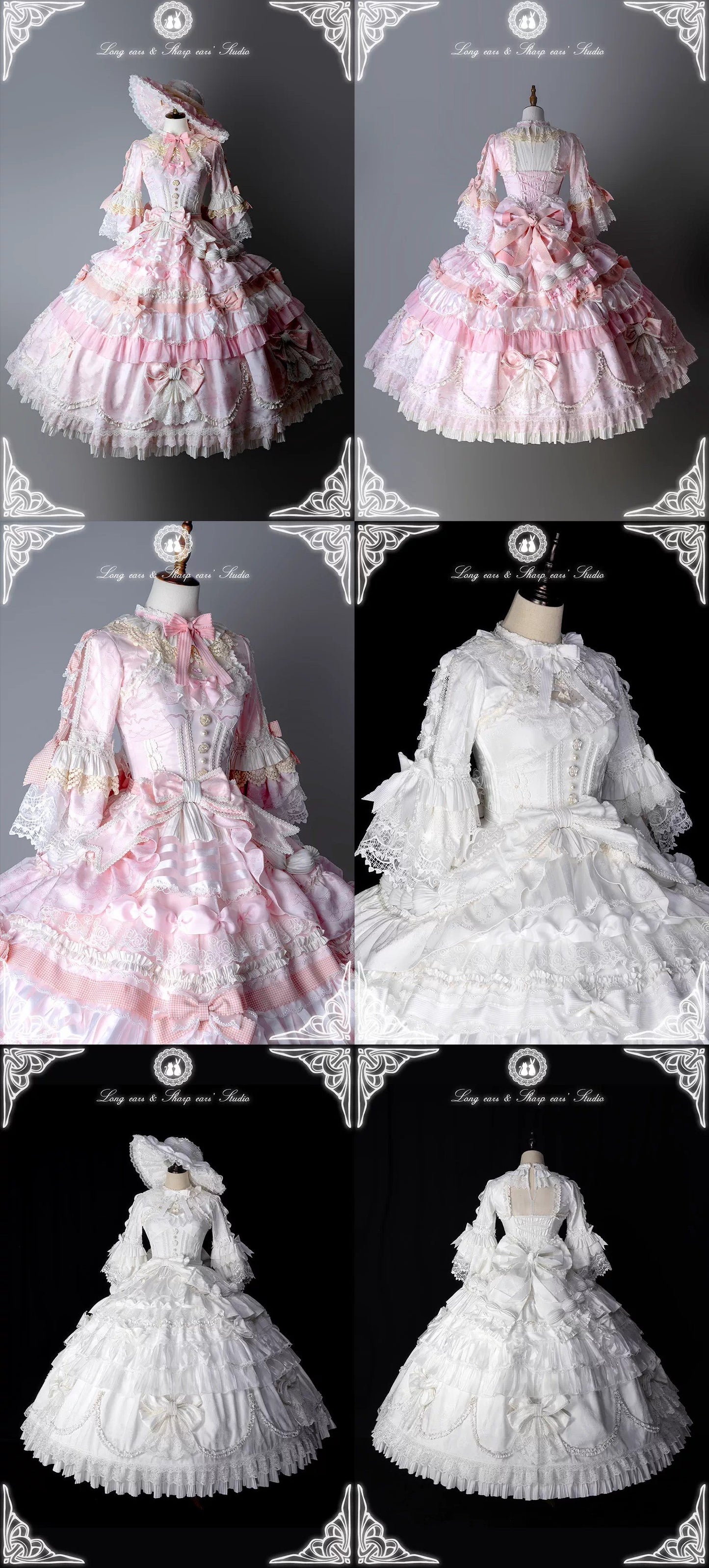 【受注予約~2/16】Wedding Cake フルセット【Long ears and Sharp ears】