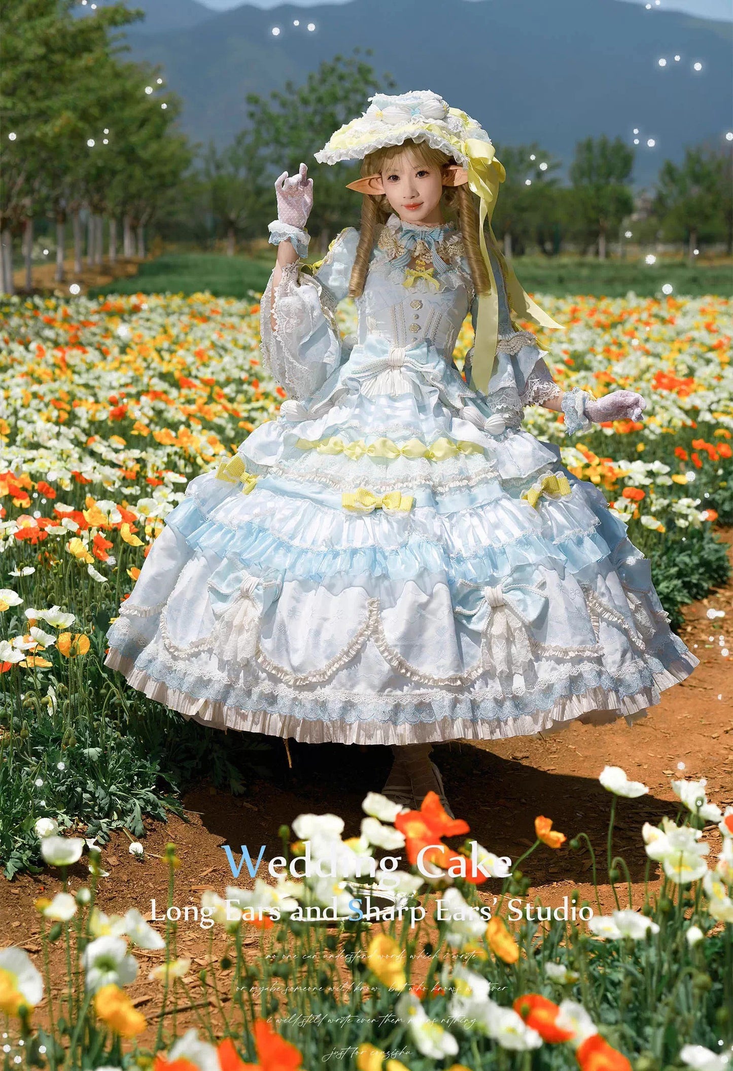 【受注予約~2/16】Wedding Cake フルセット【Long ears and Sharp ears】