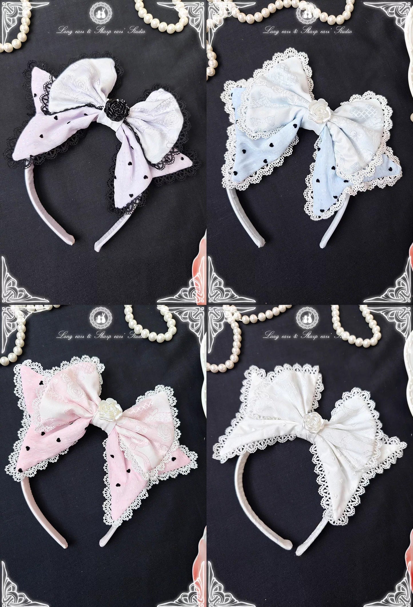 【受注予約~2/16】Wedding Cake フルセット【Long ears and Sharp ears】