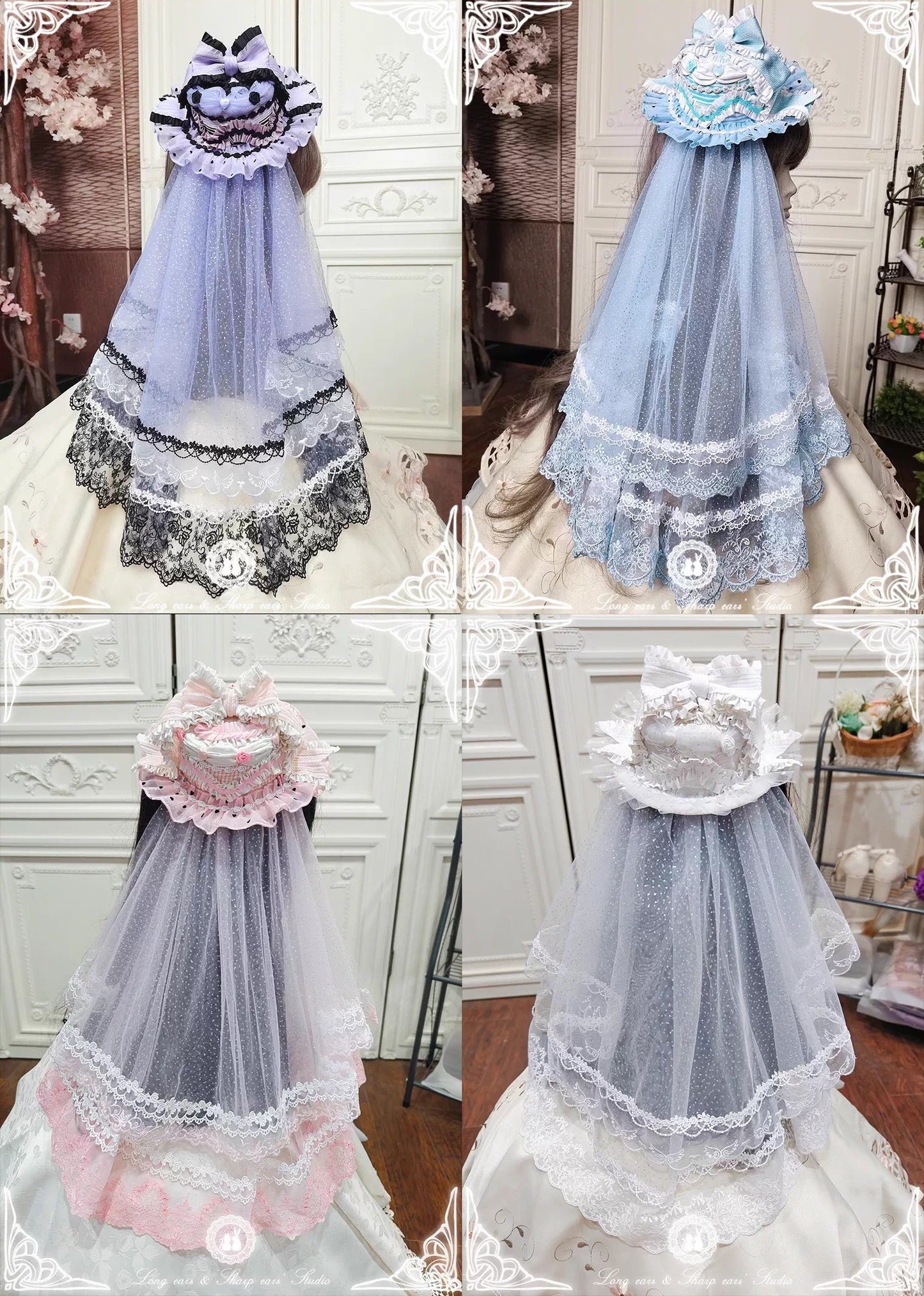 【受注予約~2/16】Wedding Cake フルセット【Long ears and Sharp ears】