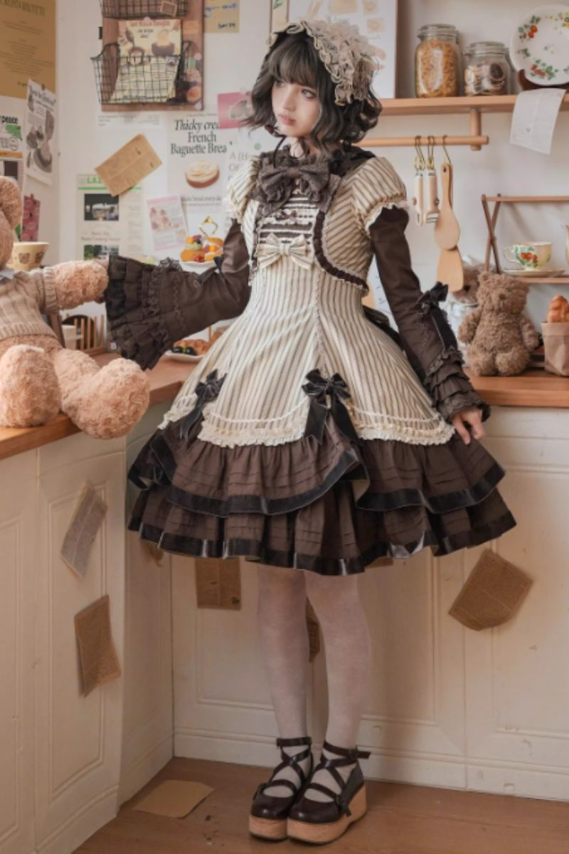 【受注予約~2/19】Jenny Cookies ワンピース【Aurora Borealis】