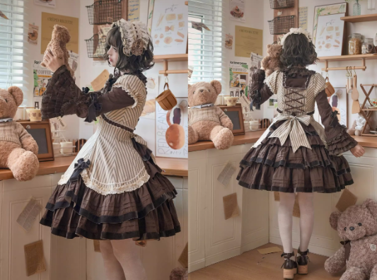 【受注予約~2/19】Jenny Cookies ワンピース【Aurora Borealis】