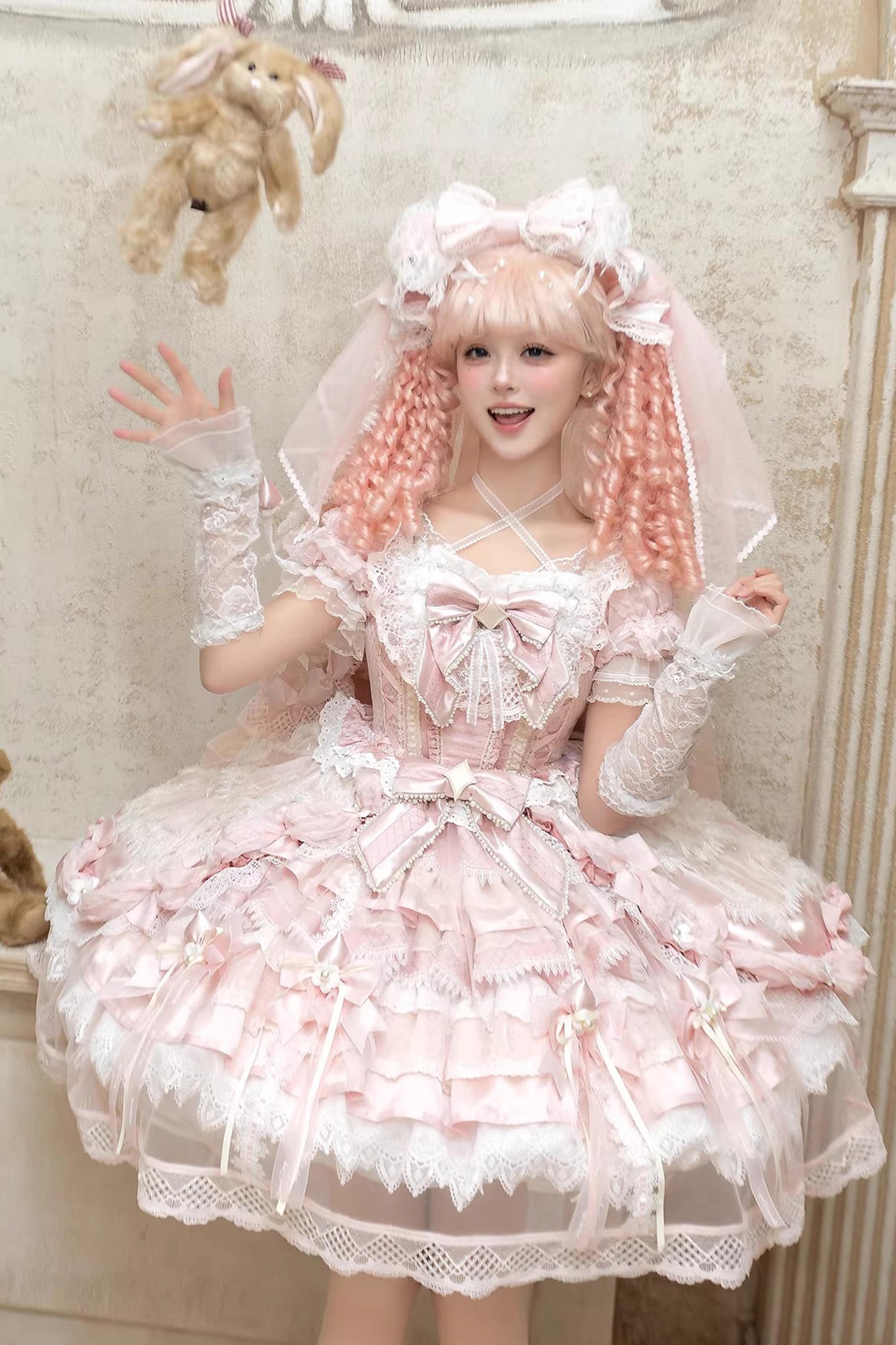 【受注予約~2/26 】Love Snow Strawberry アクセサリー【Felinae Cookie】