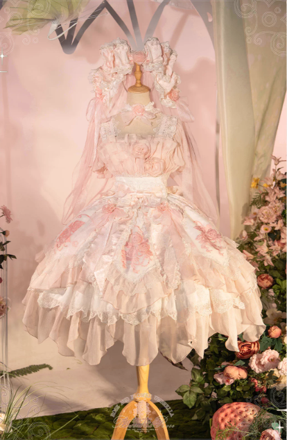 【受注予約~2/26】Rose Umbrella フルセット【Bramble Rose】