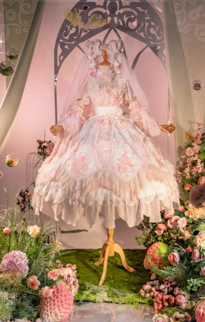 【受注予約~2/26】Rose Umbrella フルセット【Bramble Rose】