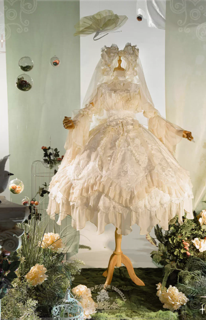 【受注予約~2/26】Rose Umbrella フルセット【Bramble Rose】