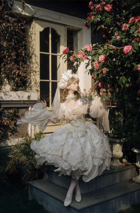 【受注予約~2/26】Rose Umbrella フルセット【Bramble Rose】