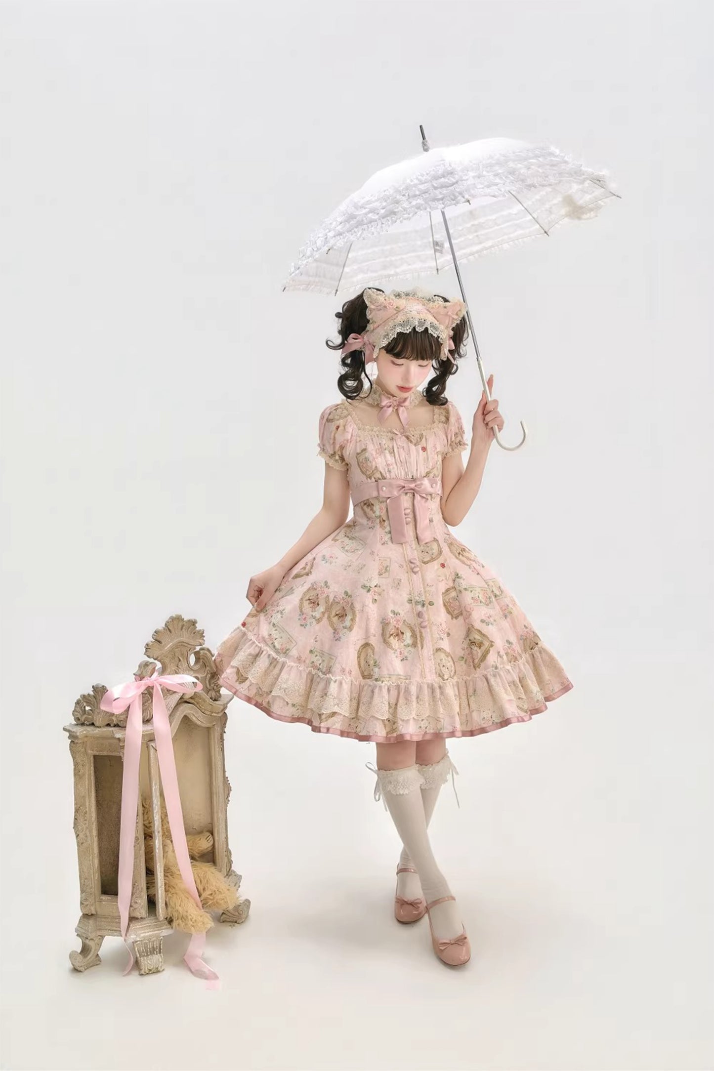 【受注予約~3/5】Victoria Cat ワンピース(タイプ1) 【Moon River】