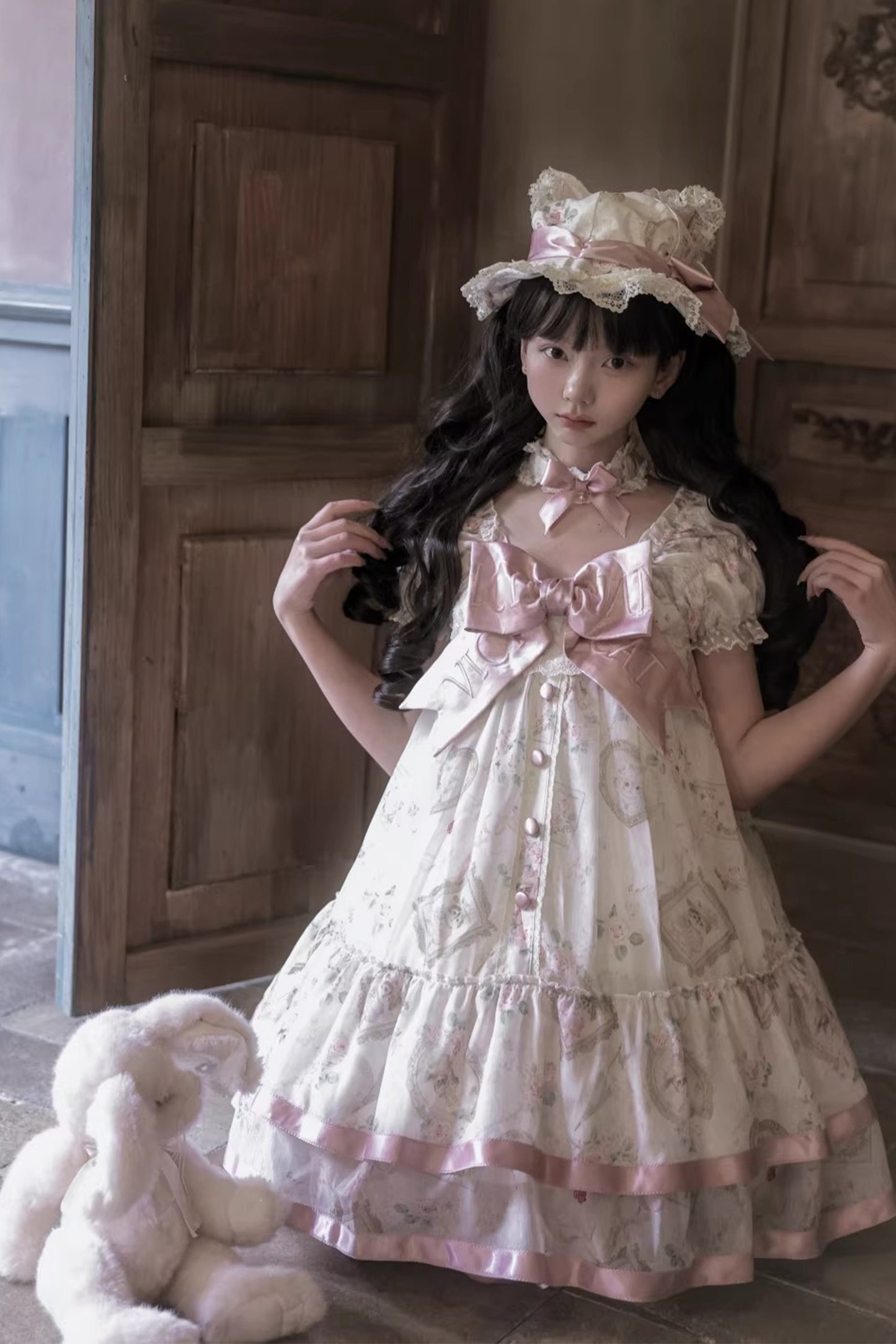 【受注予約~3/5】Victoria Cat ワンピース(タイプ2) 【Moon River】