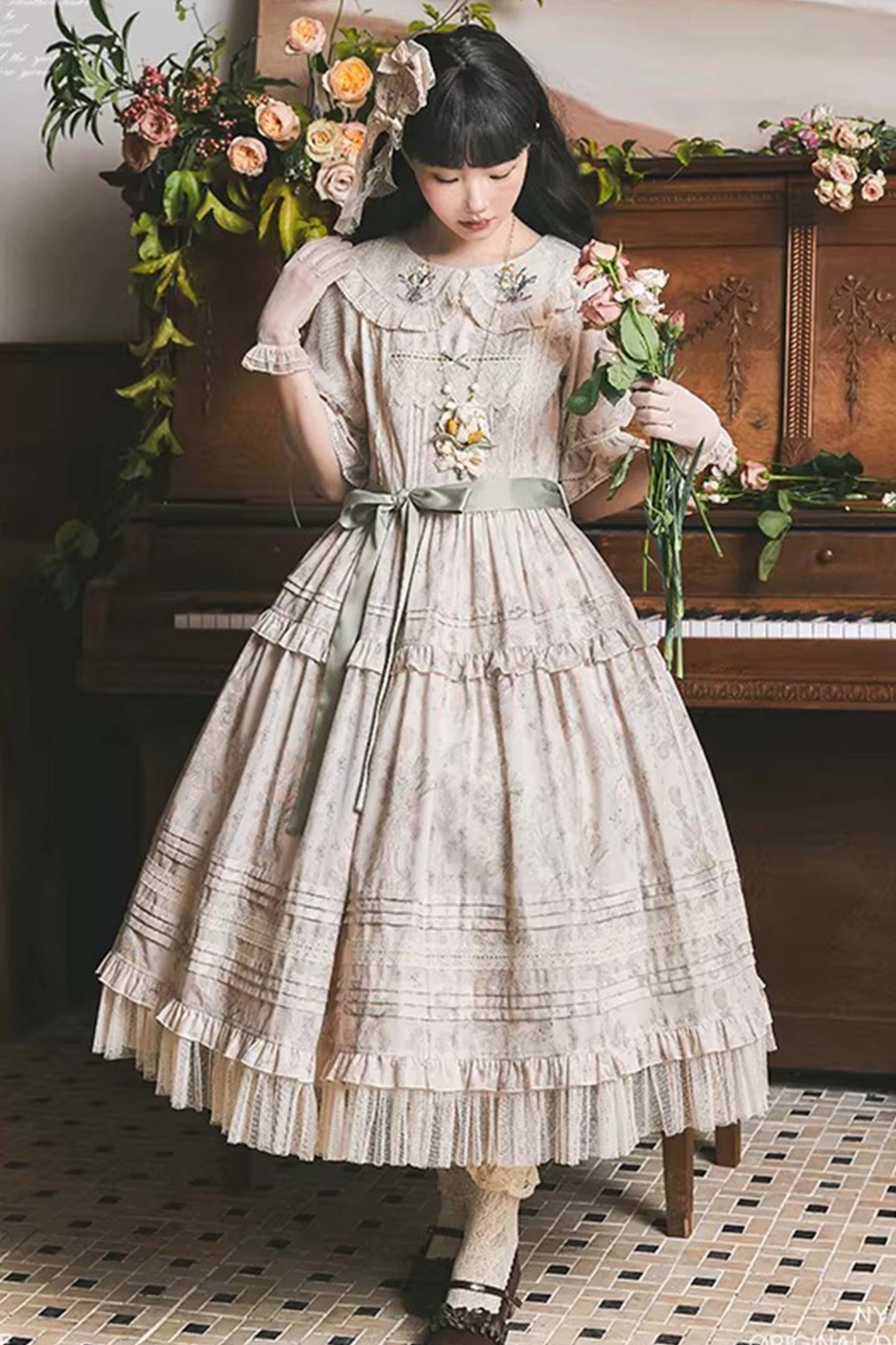 【受注予約~3/3】OSTARA'S TULIP 2.0 SP ワンピース・ジャンパースカート(ロング丈)【NyaNya】