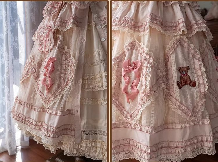 【受注予約~3/18】Rothenburg Bear 4.0 ジャンパースカート(くまあり)【MONO GIRL】