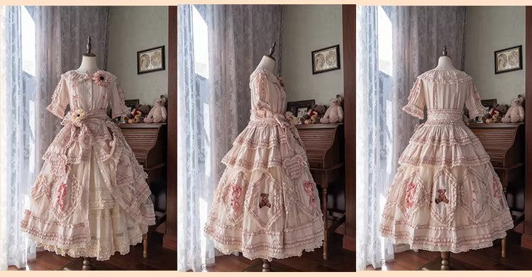 【受注予約~3/18】Rothenburg Bear 4.0 ワンピース(くまあり)【MONO GIRL】