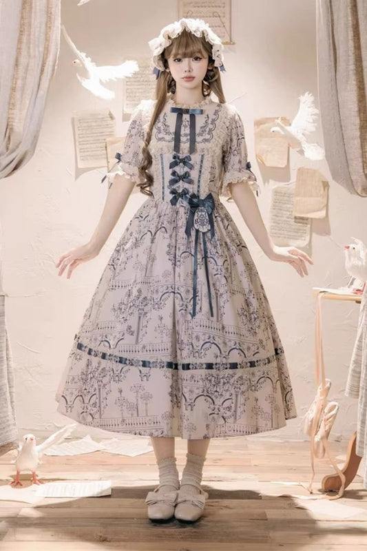 【受注予約~3/3】Amiens Cathedral ワンピース【NyaNya】