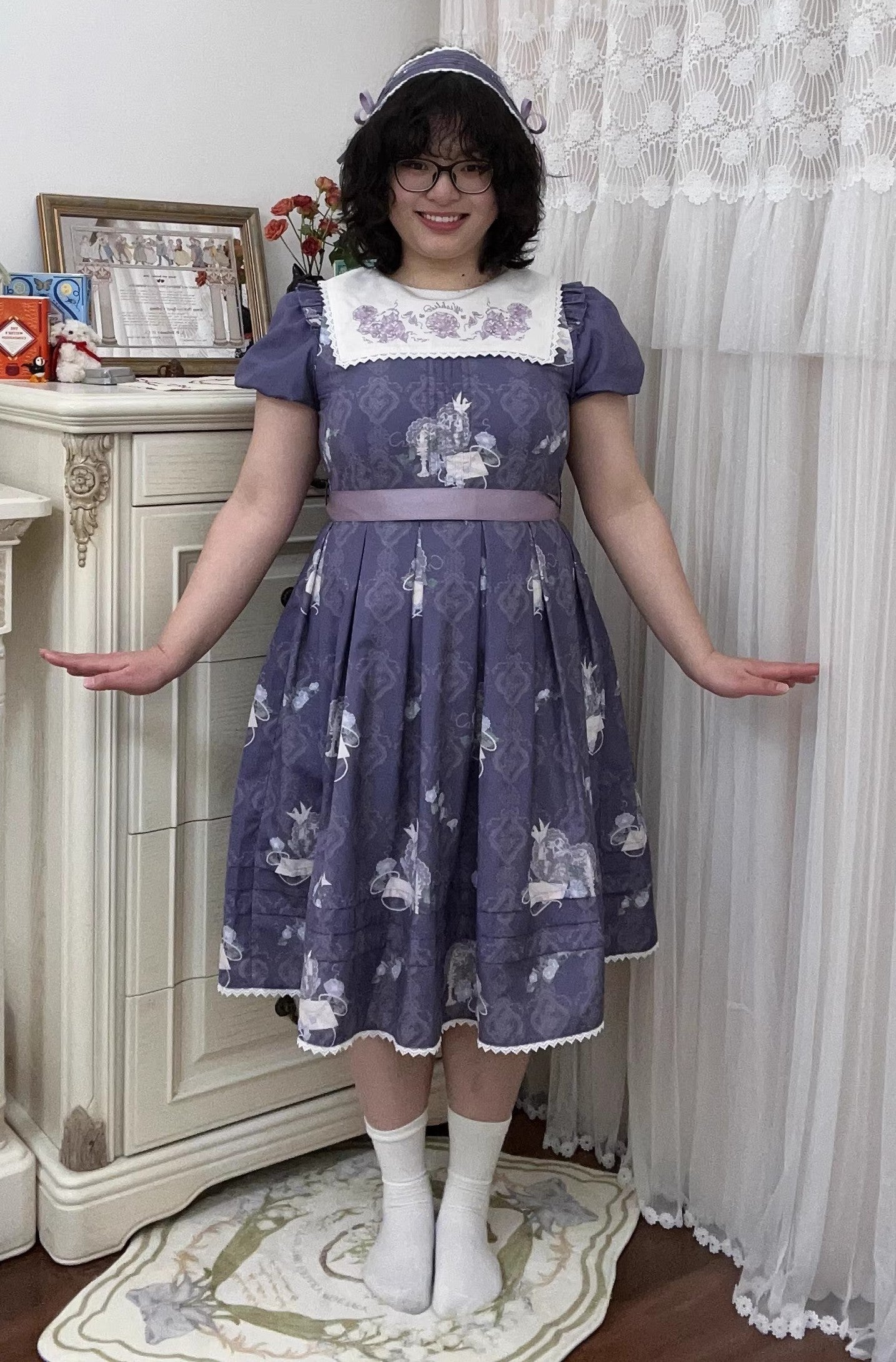 【受注予約~3/12】Morning Glory ワンピース【心愿清单】