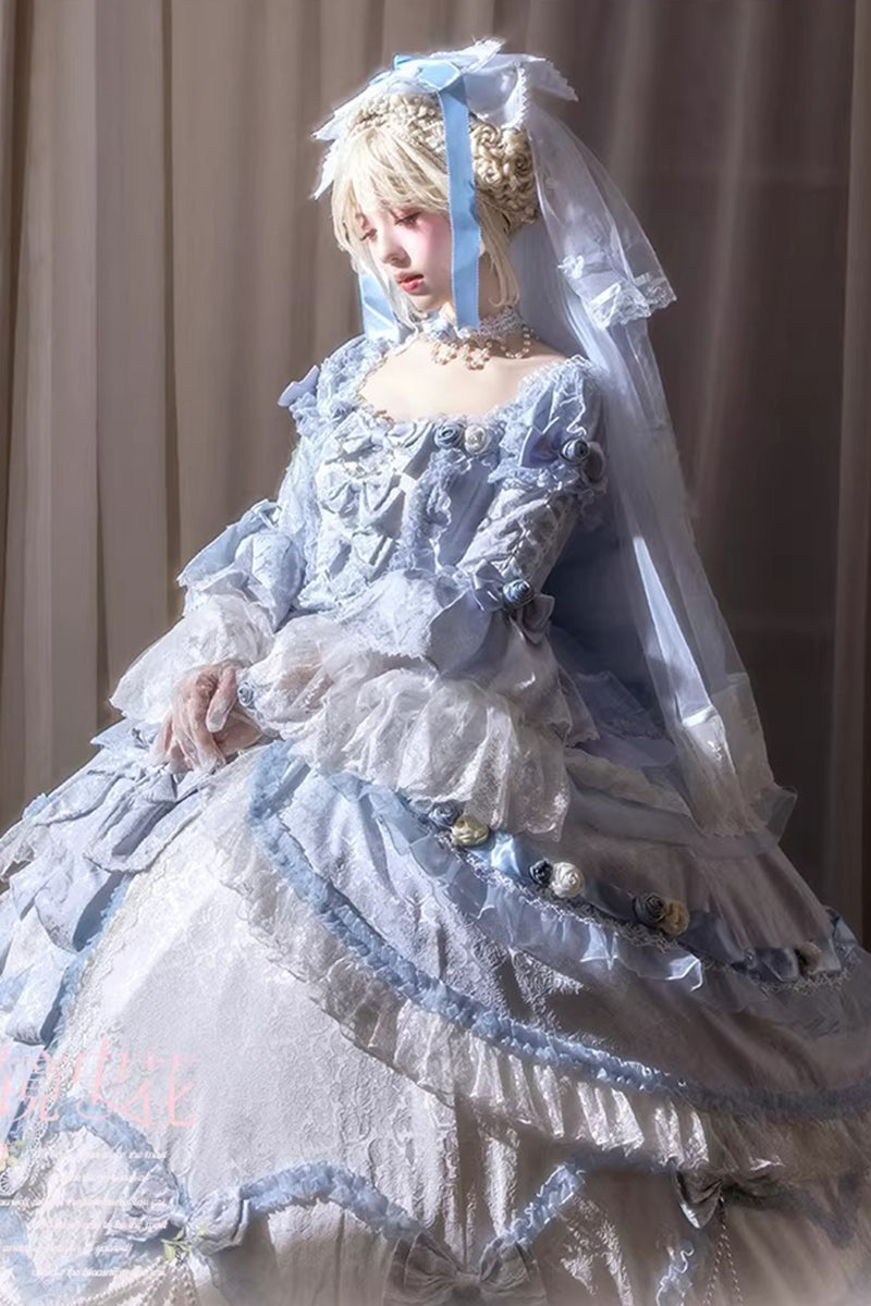 【受注予約~3/19】DreamRococo フルセット(ショート丈)【Dream Lolita】