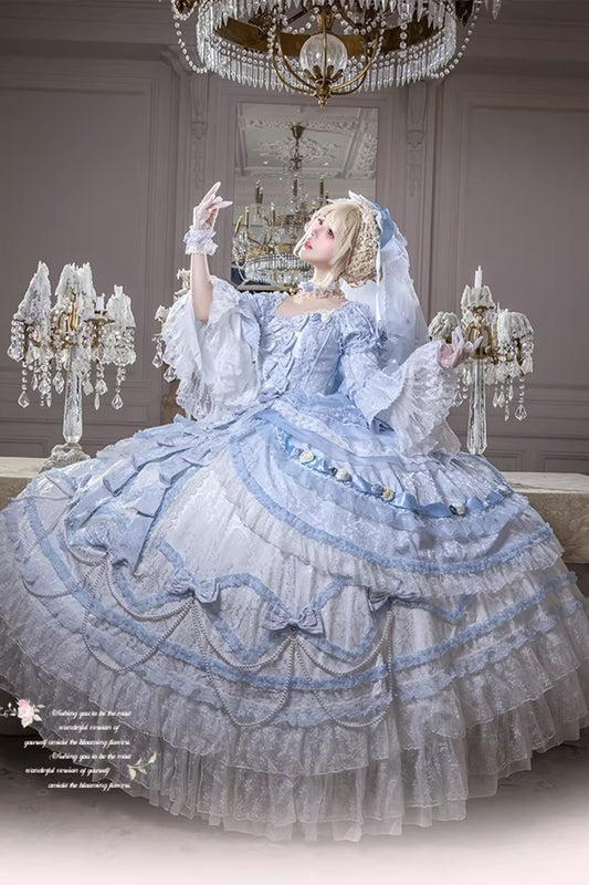 【受注予約~3/19】DreamRococo フルセット(ロング丈)【Dream Lolita】