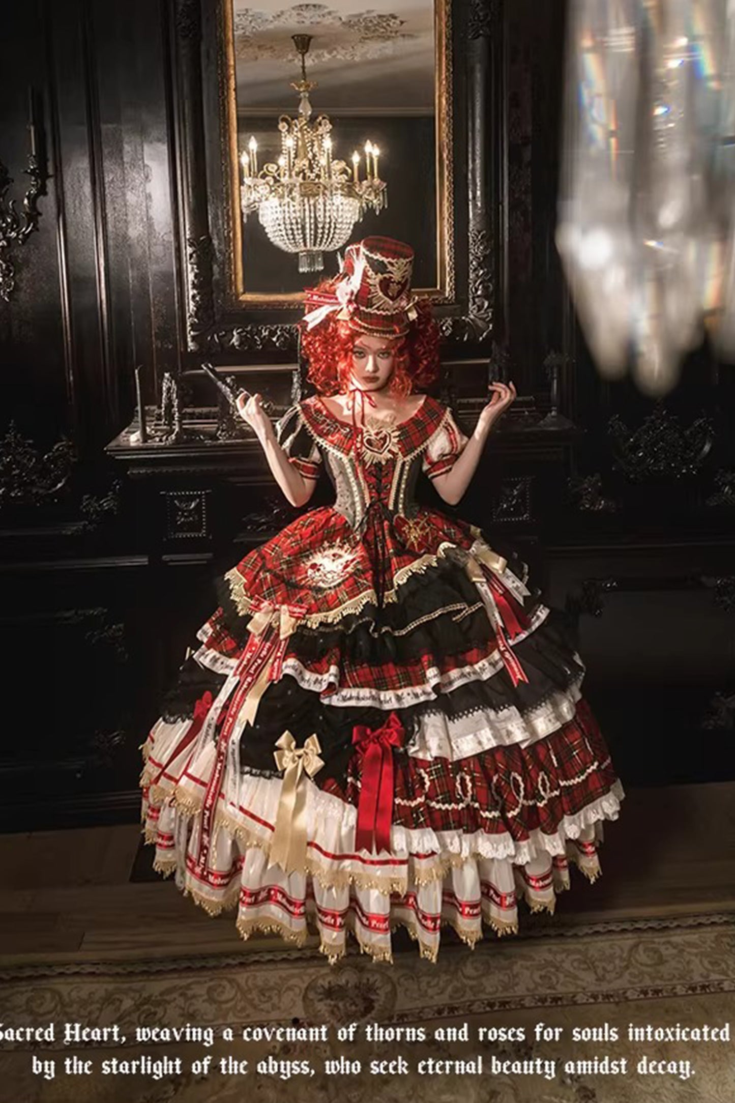【受注予約~3/18】Sacred Heart ワンピース(タイプ1)【花与珍珠匣】